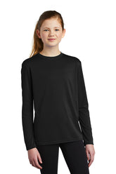 Port & Co™ Youth Long Sleeve Performance Tee