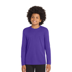 Sport-tek Youth Long Sleeve Performance Tee