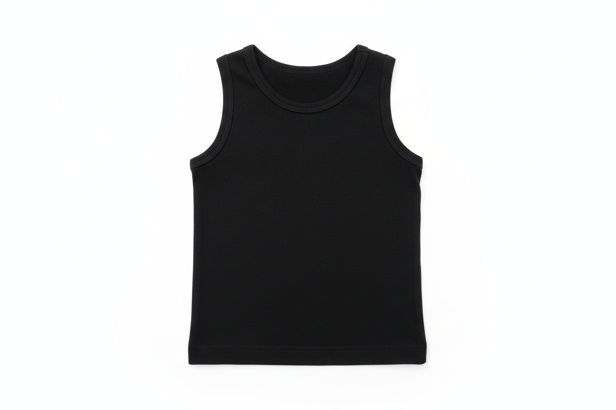 Black toddlers tank top