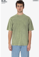 The 1801 - 6.5oz Garment Dye Crew Neck T-Shirt~LA Apparel