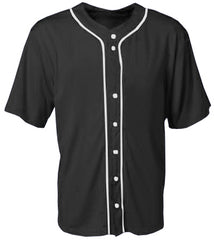 Adult Full Button Custom Baseball Jersey