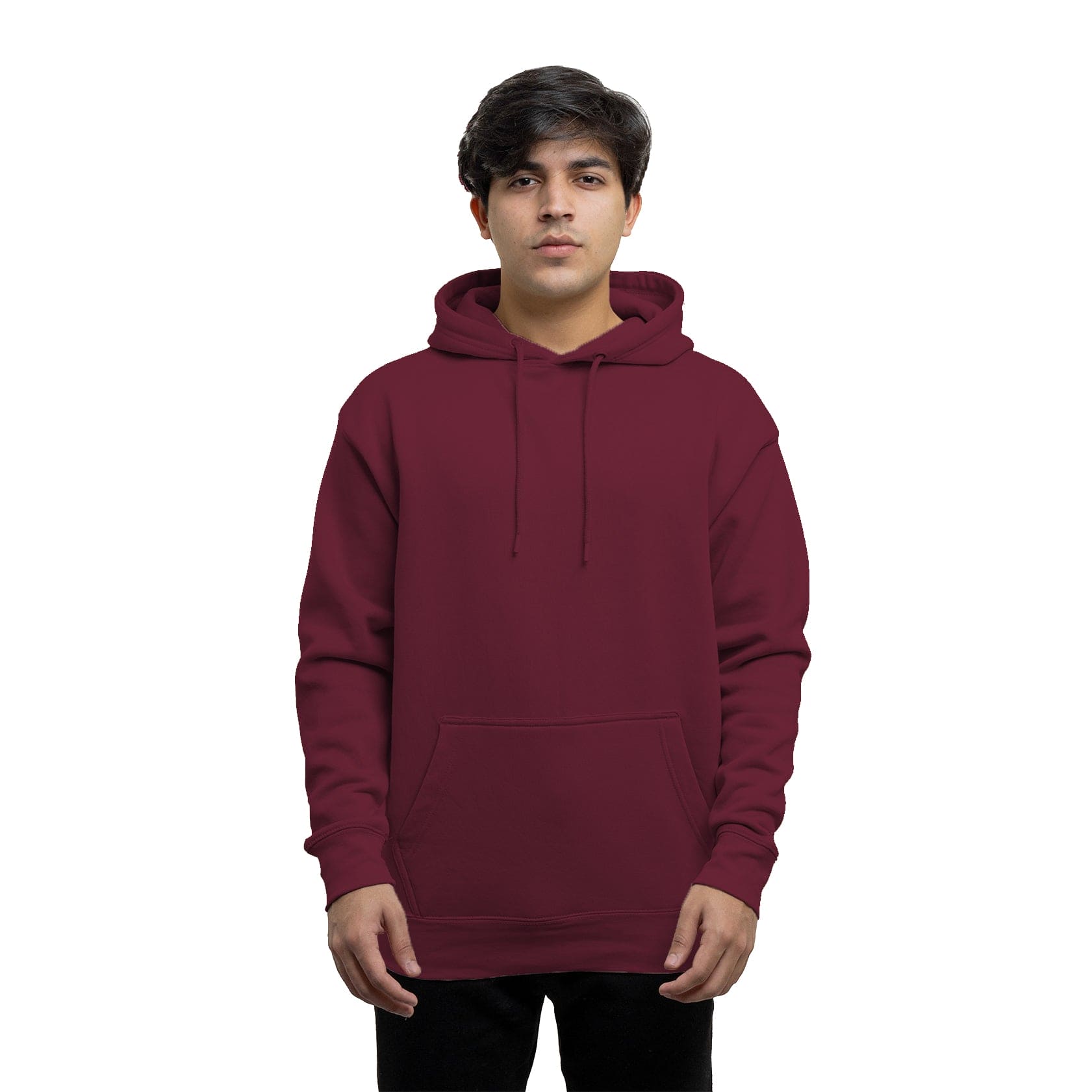 Unisex Lightweight Fleece Pullover Hoodie