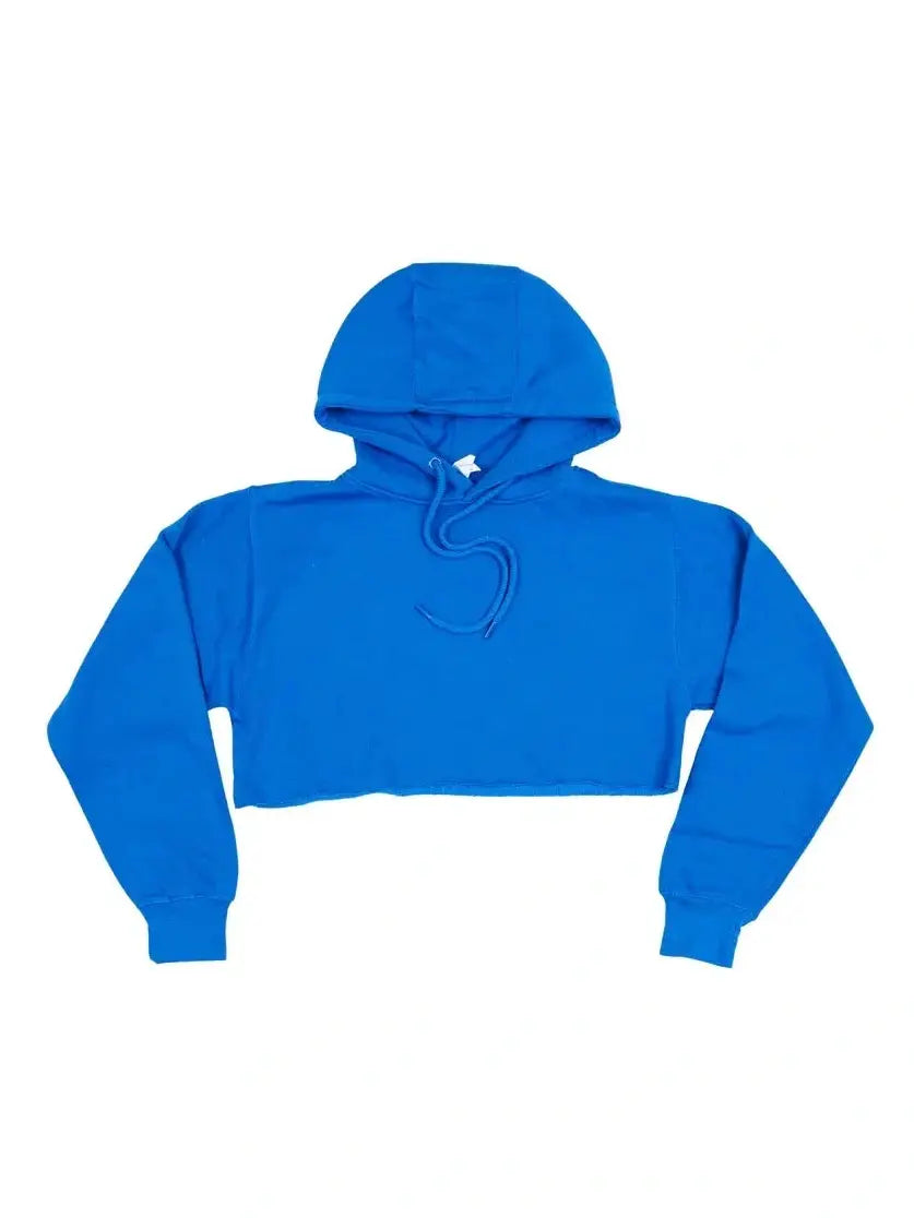 Women's Fleece Perfect Pullover Cropped Hoodie