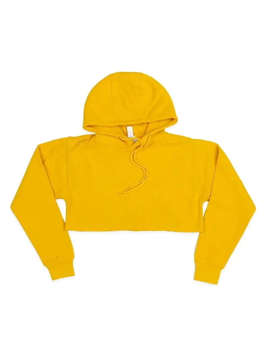 Women's Fleece Perfect Pullover Cropped Hoodie