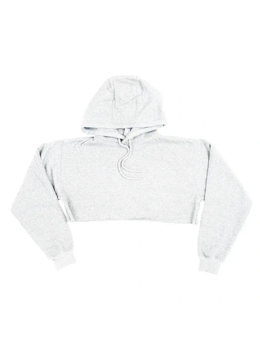 Women's Fleece Perfect Pullover Cropped Hoodie