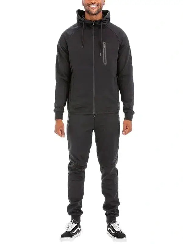 MENS FULL ZIP SWEAT PANT SWEAT SET