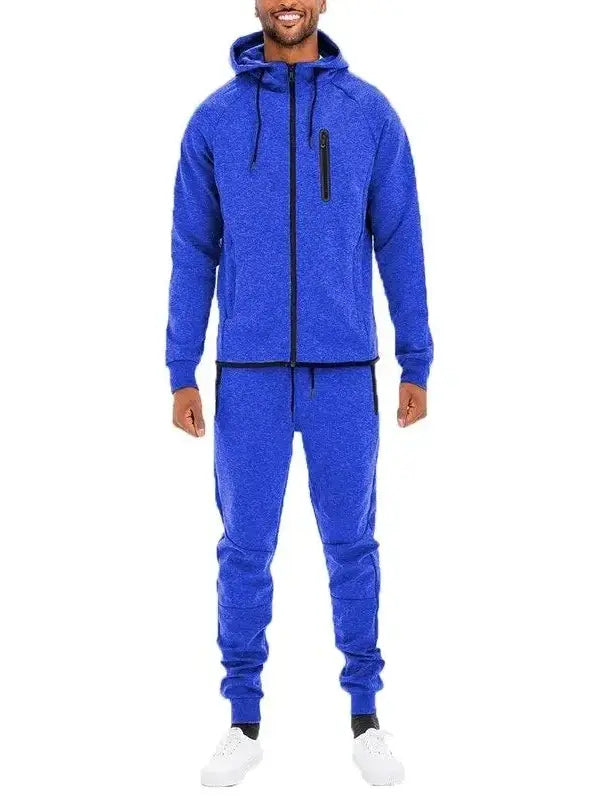 MENS FULL ZIP SWEAT PANT SWEAT SET