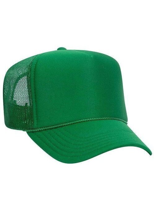 Polyester Foam Front 5-Panel Trucker Hats