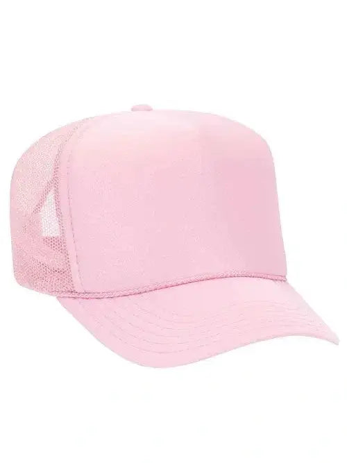 Polyester Foam Front 5-Panel Trucker Hats