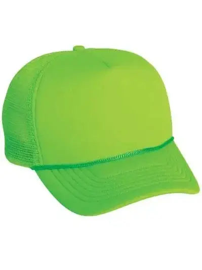 Polyester Foam Front 5-Panel Trucker Hats