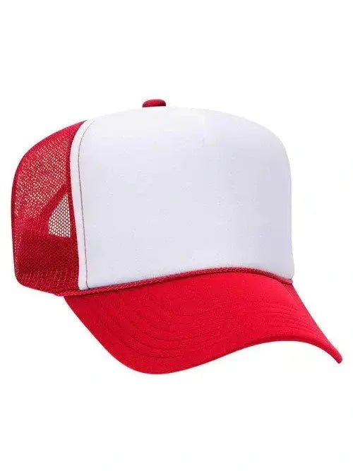 Polyester Foam Front 5-Panel Trucker Hats