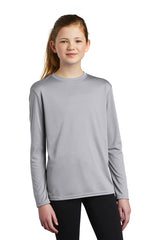 Port & Co™ Youth Long Sleeve Performance Tee