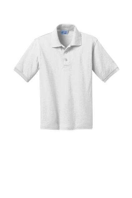 Port & Co™ Youth Core Blend Jersey Knit Polo