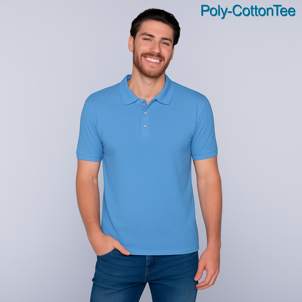 C0550  Adult Unisex 50/50 Polo Shirt