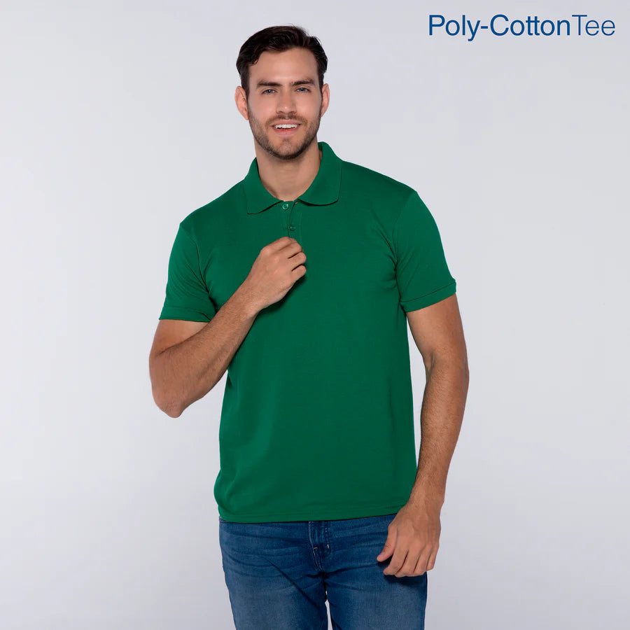 C0550  Adult Unisex 50/50 Polo Shirt