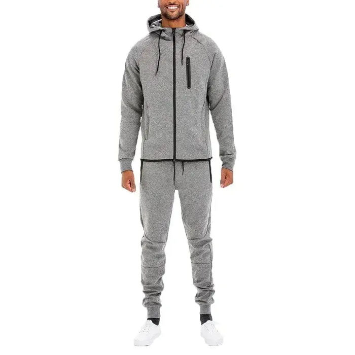 MENS FULL ZIP SWEAT PANT SWEAT SET