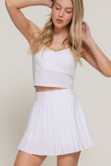 S14442 PLEATED TENNIS SKIRT