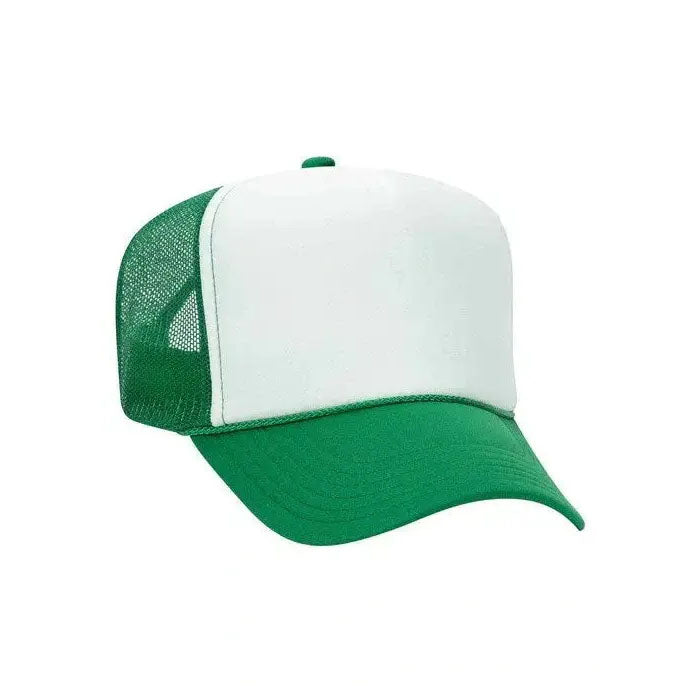 Polyester Foam Front 5-Panel Trucker Hats