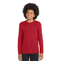 Sport-tek Youth Long Sleeve Performance Tee