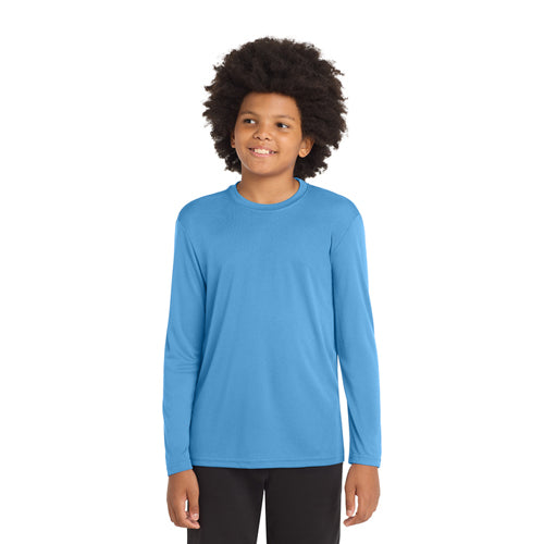 Sport-tek Youth Long Sleeve Performance Tee