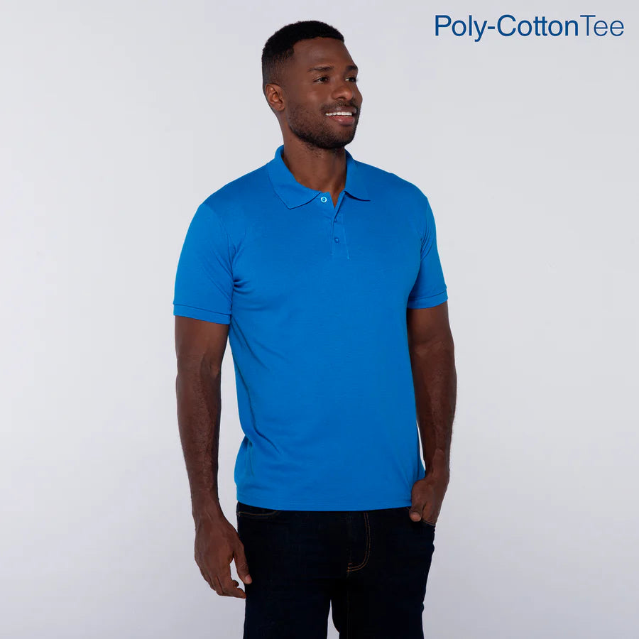 C0550  Adult Unisex 50/50 Polo Shirt