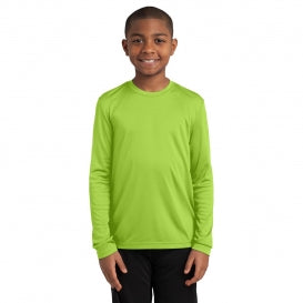 Port & Co™ Youth Long Sleeve Performance Tee