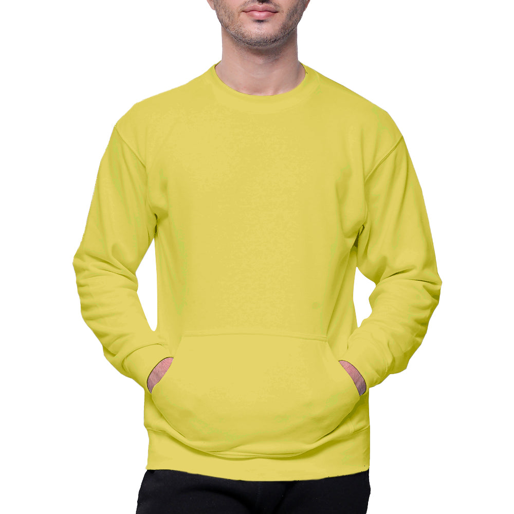 2615 Unisex French Terry Crewneck Sweatshirt with Pocket 8.25 Oz