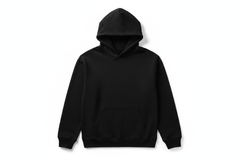 Black hoodie no strip
