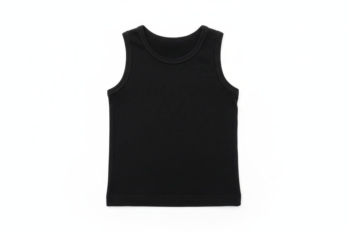 Black toddlers tank top