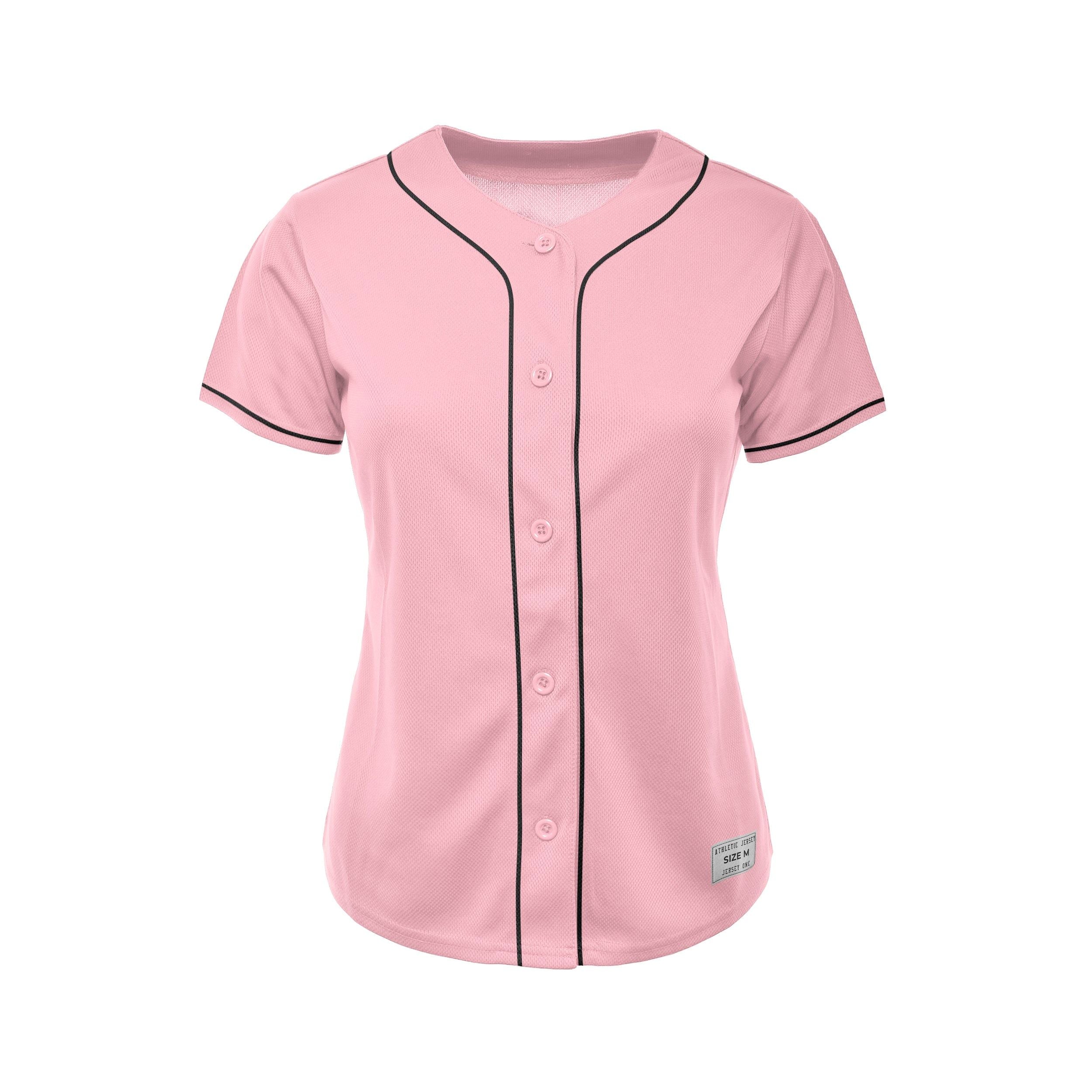 Youth Full Button Custom Baseball Jersey