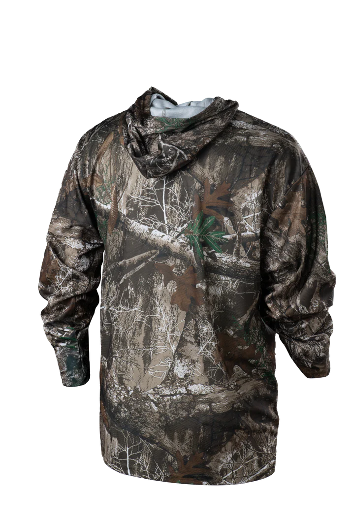 DS-06 OVERALL PRINTED Polymesh Hoodie