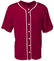 A4 Adult/Youth Full Button Custom Baseball Jersey
