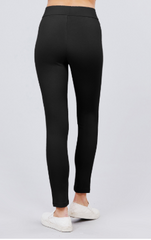 P6281XL [PLUS] MID-RISE PONTE PANTS